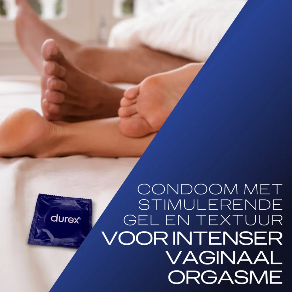 Condooms Orgasm' Intense 10 stuks^Durex New