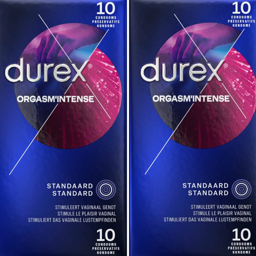 Condooms Orgasm' Intense 20 stuks^Durex Sale