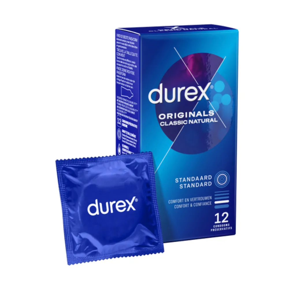 Condooms Originals Classic Natural 12 stuks^Durex New