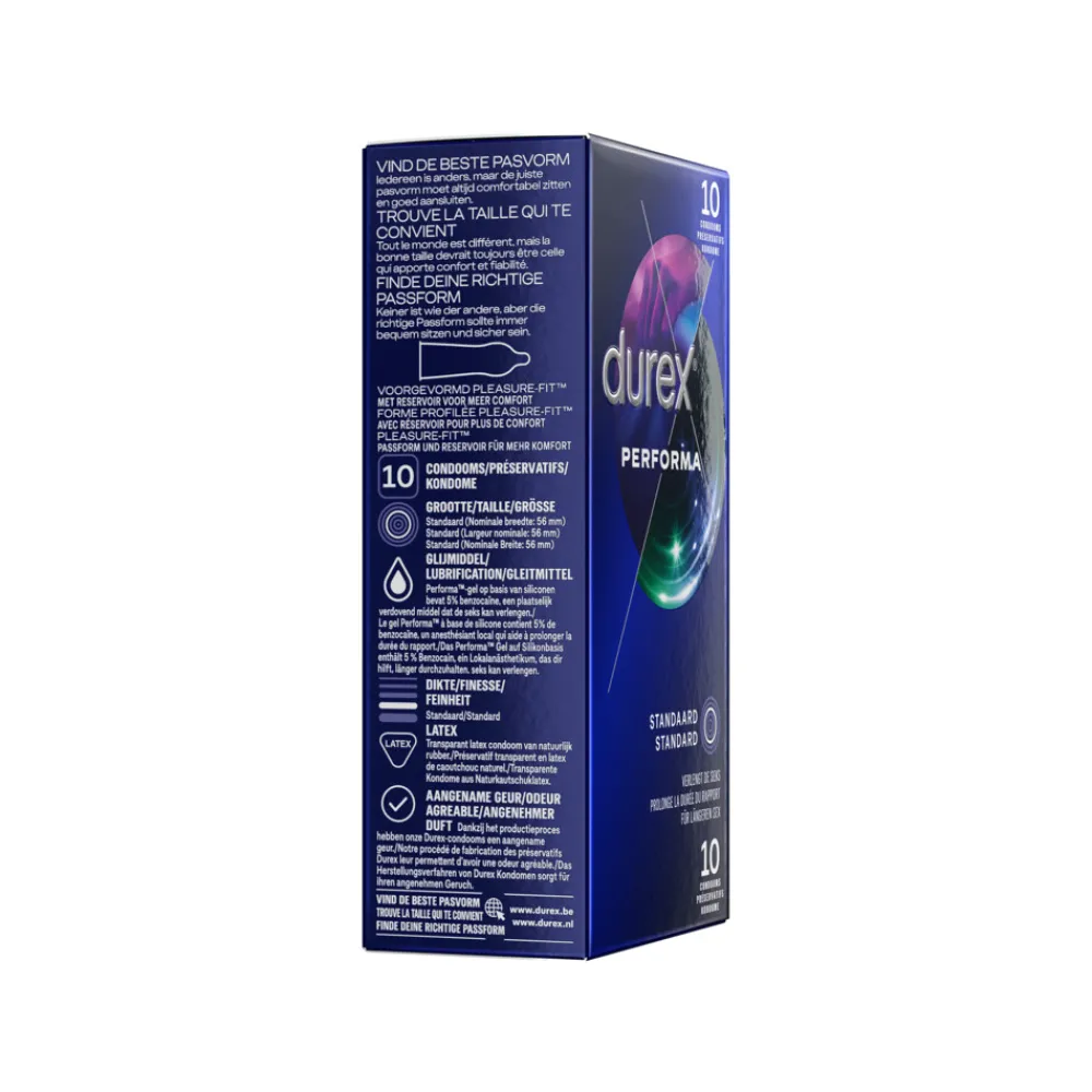 Condooms Performa 10 stuks^Durex Hot
