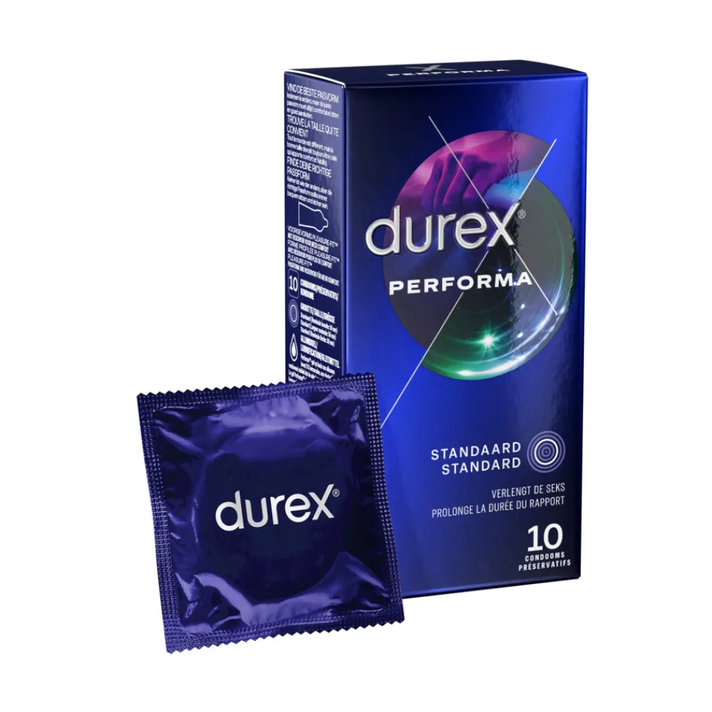 Condooms Performa 10 stuks^Durex Hot