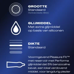 Condooms Performa 10 stuks^Durex Hot