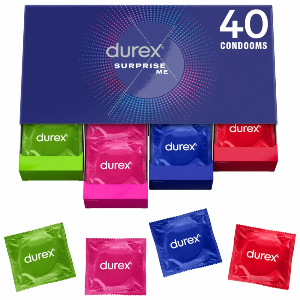 Condooms Set Surprise Me 40 stuks^Durex New
