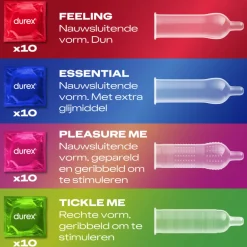 Condooms Set Surprise Me 40 stuks^Durex New
