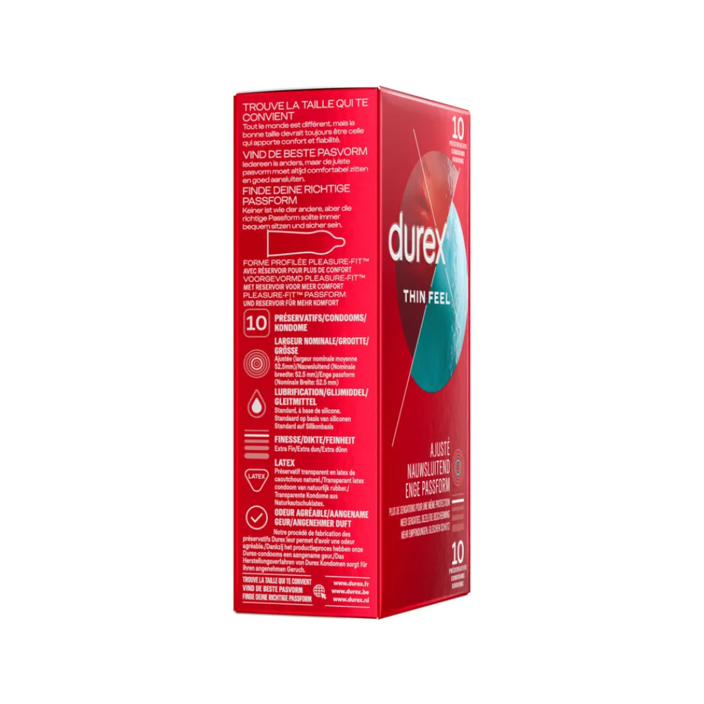 Best Condooms Thin Feel Close Fit 10 stuks Intieme Hulpmiddelen