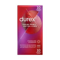Intieme Hulpmiddelen<Durex Condooms Thin Feel met Extra Glijmiddel 10 stuks