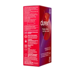 Intieme Hulpmiddelen<Durex Condooms Thin Feel met Extra Glijmiddel 10 stuks