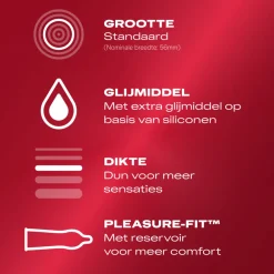 Intieme Hulpmiddelen<Durex Condooms Thin Feel met Extra Glijmiddel 10 stuks