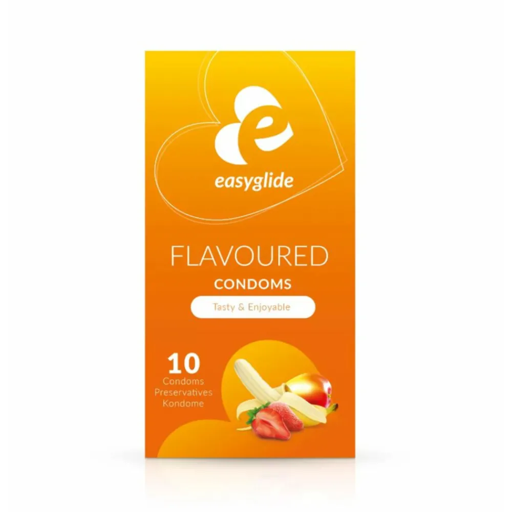 Condooms met Smaakjes 10 stuks^Easyglide New