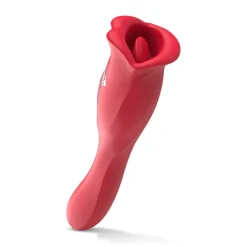 Best Clitoris Vibrator met Likkende Tong The Rose Voor Haar