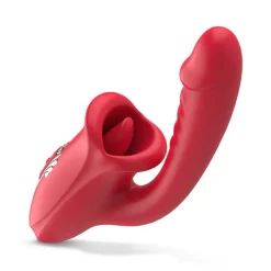 Outlet Clitoris Vibrator met Dildo The Rose Voor Haar