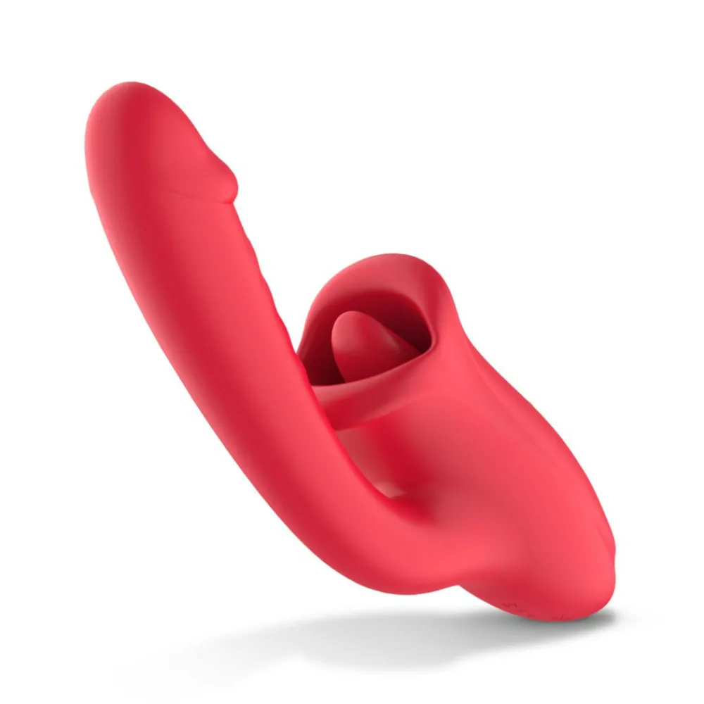 Outlet Clitoris Vibrator met Dildo The Rose Voor Haar