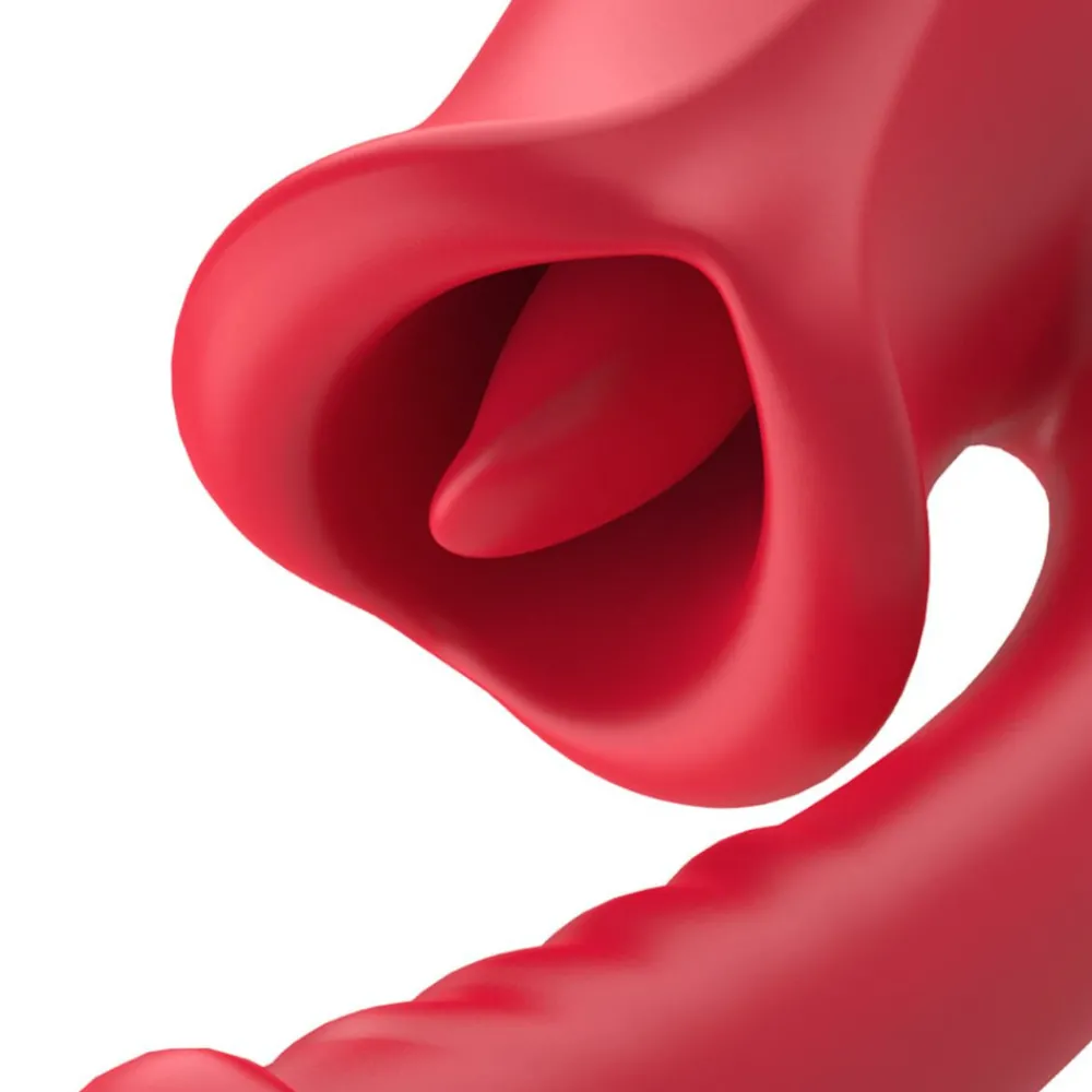 Outlet Clitoris Vibrator met Dildo The Rose Voor Haar