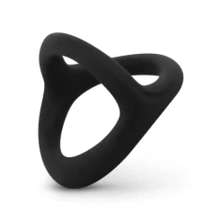 Best Flexibele Multifunctionele Cockring Zwart Voor Hem