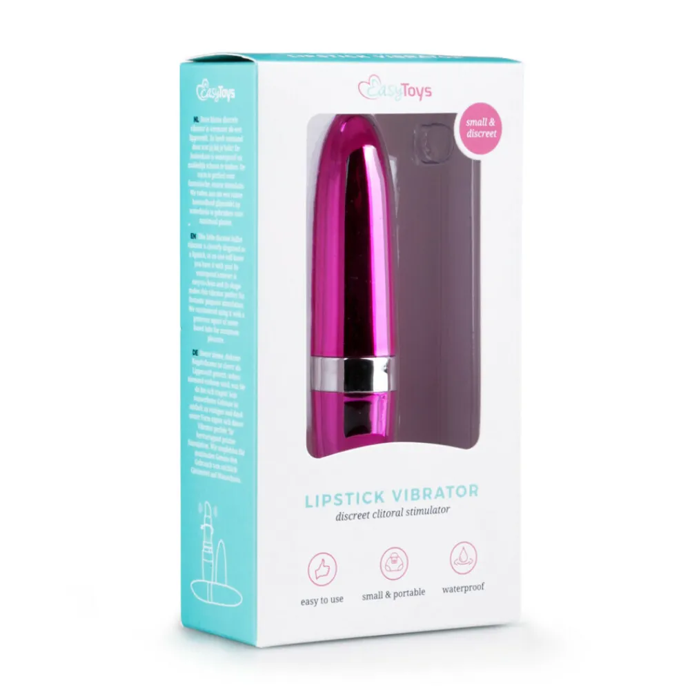 Voor Haar<Easytoys Lipstick Vibrator Roze