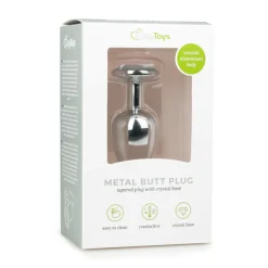 Metalen Buttplug Zilver^Easytoys Clearance