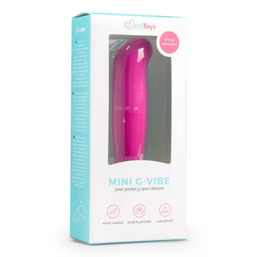 Mini G-Spot Vibrator Roze^Easytoys Hot