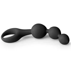 Siliconen Anale Kralen Dildo Zwart^Easytoys Best