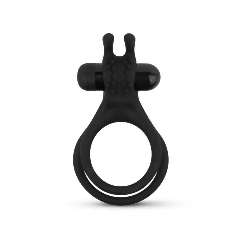 Clearance Vibrerende Cockring Met Rabbit Oortjes Voor Hem