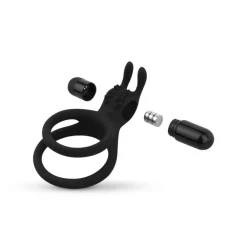 Clearance Vibrerende Cockring Met Rabbit Oortjes Voor Hem