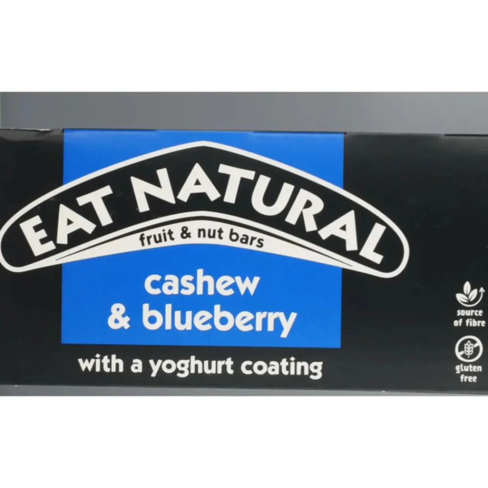 Snacks|Glutenvrij<Eat natural Fruit & Noten Bar Yoghurtlaagje Cashew & Blueberry 12 x 45 gr