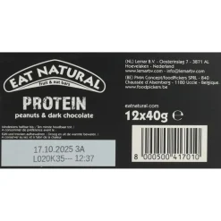 Outlet Proteïn Bar Pinda's en Chocolade 12 x 40 gr Snacks|Glutenvrij