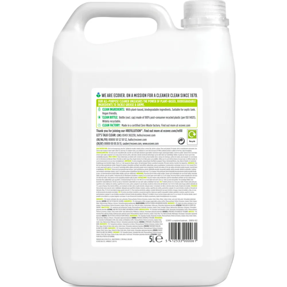 Allesreiniger Citroen & Gember 5 liter^Ecover