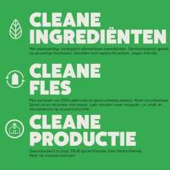 Wasmiddel<Ecover Wasmiddel Universeel Kamperfolie & Jasmijn 100 Wasbeurten 5 liter