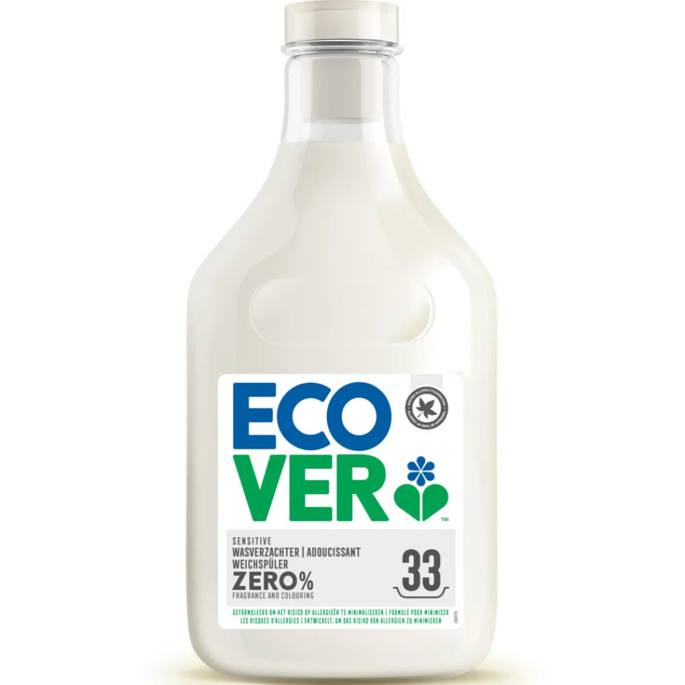 Wasverzachter<Ecover Wasverzachter Zero 33 Wasbeurten 1 liter
