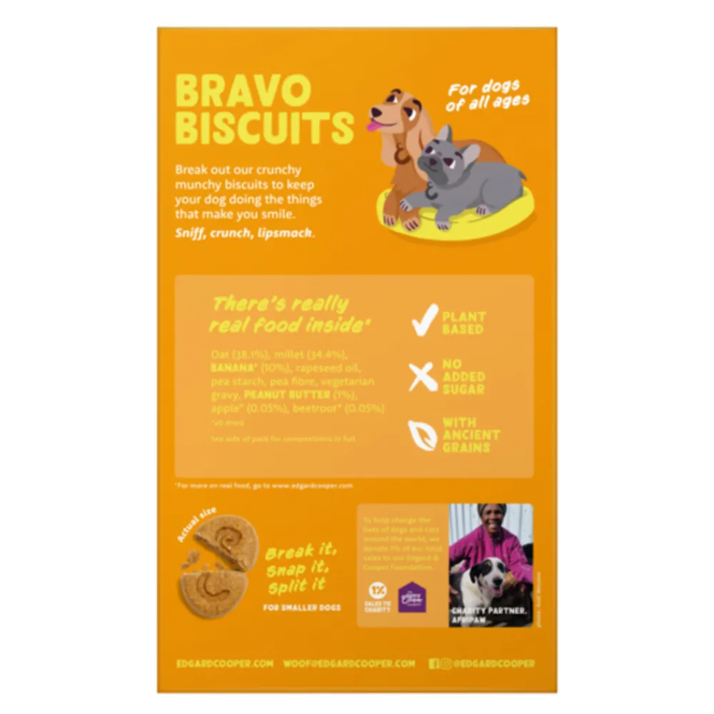 Best Adult Biscuit Banaan & Pinda 400 gr Snacks