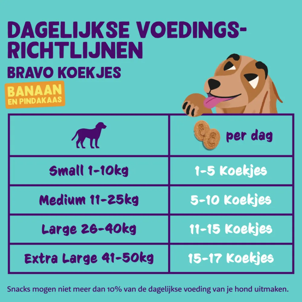 Best Adult Biscuit Banaan & Pinda 400 gr Snacks