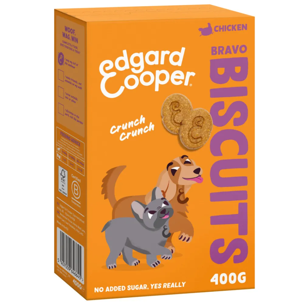 Adult Biscuit Kip 400 gr^Edgard & Cooper Online