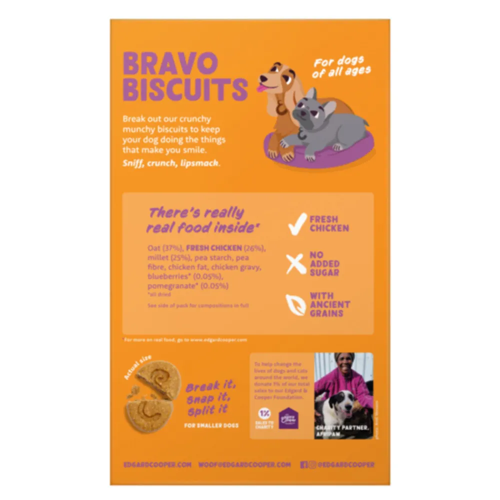 Adult Biscuit Kip 400 gr^Edgard & Cooper Online