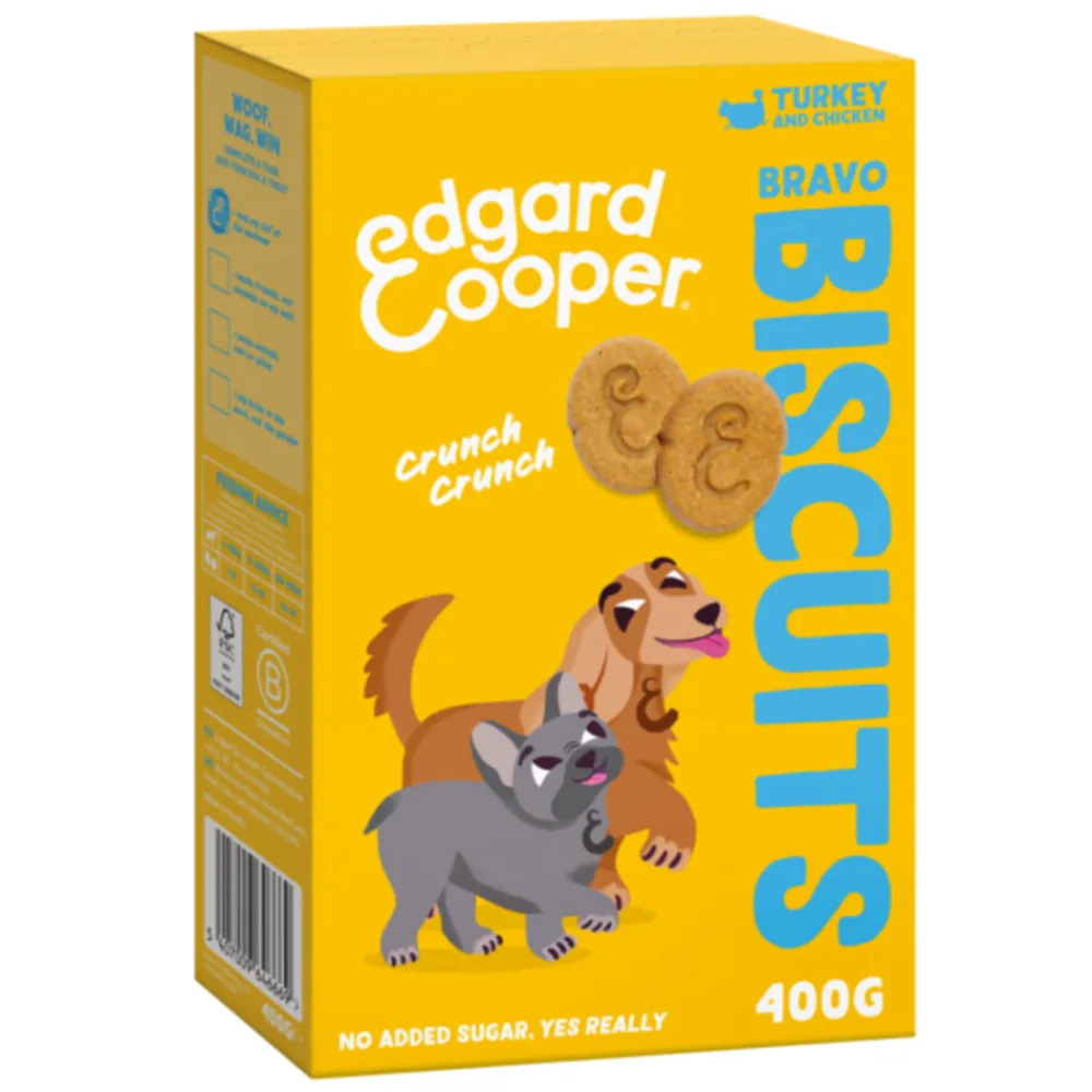 Adult Biscuit Kalkoen & Kip 400 gr^Edgard & Cooper Sale