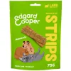 Snacks<Edgard & Cooper Adult Strips Lam & Kalkoen 75 gr