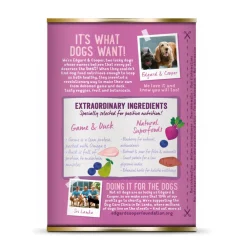 Blik Vers Vlees Hondenvoer Wild - Eend 400 gr^Edgard & Cooper Clearance