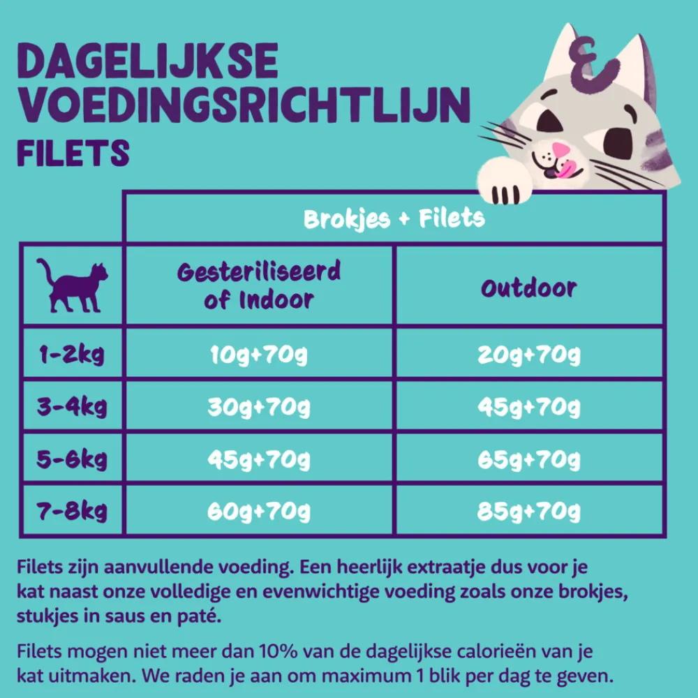 Kattenvoer Fillets Tonijn 70 gr^Edgard & Cooper Sale