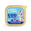 Kattenvoer Kitten Pate Kabeljauw - Kip 85 gr^Edgard & Cooper Clearance
