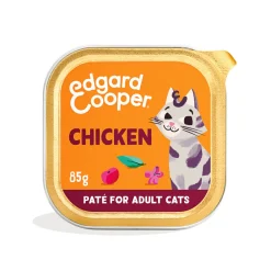 Kattenvoer Adult Pate Kip 85 gr^Edgard & Cooper Clearance