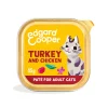 Kattenvoer<Edgard & Cooper Kattenvoer Adult Pate Kalkoen - Kip 85 gr