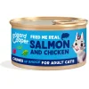 Kattenvoer<Edgard & Cooper Kattenvoer Chunks Zalm - Kip 85 gr