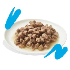 Kattenvoer<Edgard & Cooper Kattenvoer Chunks Zalm - Kip 85 gr