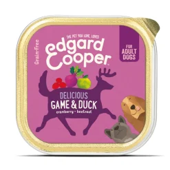 Kuipje Vers Vlees Hondenvoer Wild - Eend 300 gr^Edgard & Cooper Outlet