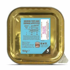 Kuipje Vers Vlees Puppy Hondenvoer Bio Kip - Vis 100 gr^Edgard & Cooper Online