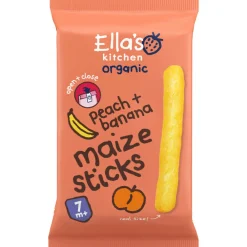 Clearance Ella's Kitchen Maize Sticks 10 stuks Pakket Baby & Peutervoeding