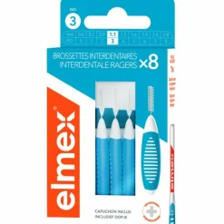 Interdentale Ragers 1,1 mm Blauw ISO Maat 3 8 stuks^Elmex Discount