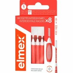Flossen & Ragen<Elmex Interdentale Ragers 0,7 mm Oranje ISO Maat 1 8 stuks
