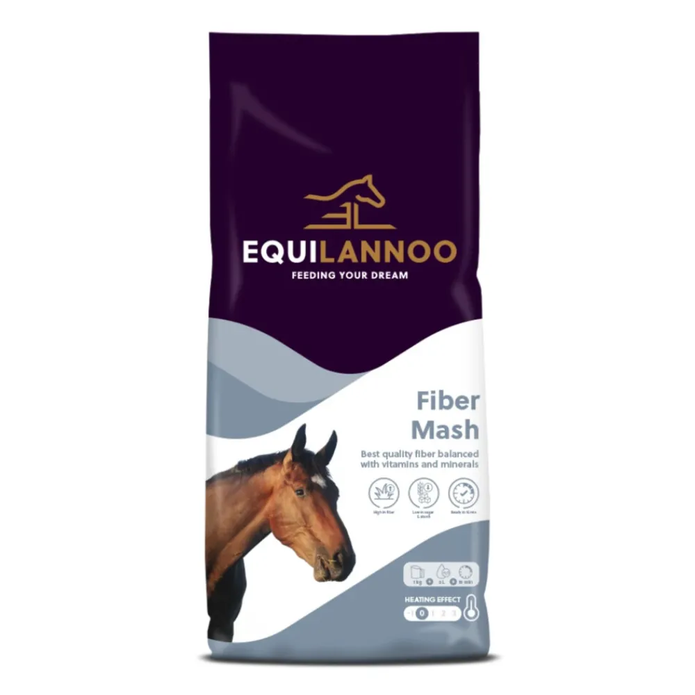 Paard<Equilannoo Fiber Mash 20 kg