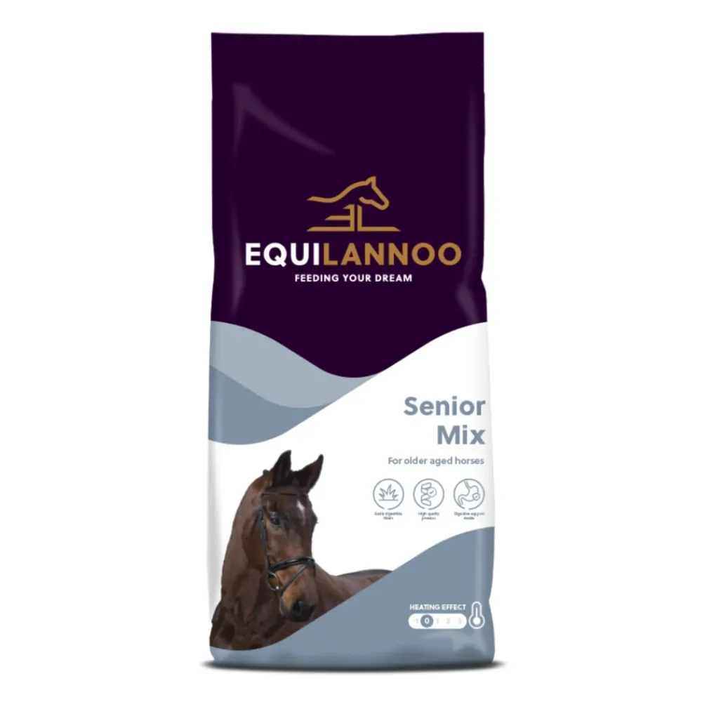 Paard<Equilannoo Senior Mix 15 kg