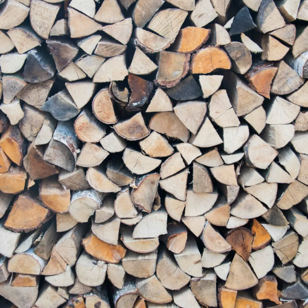 Clearance Ovengedroogd Gemengd Haardhout Bruin Barbecue